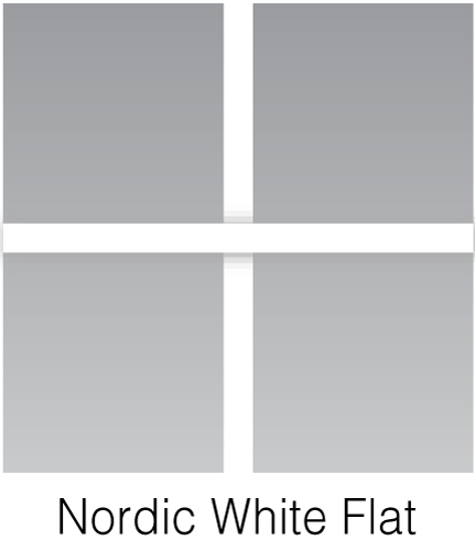 Grid Profile Nordic White Flat 1